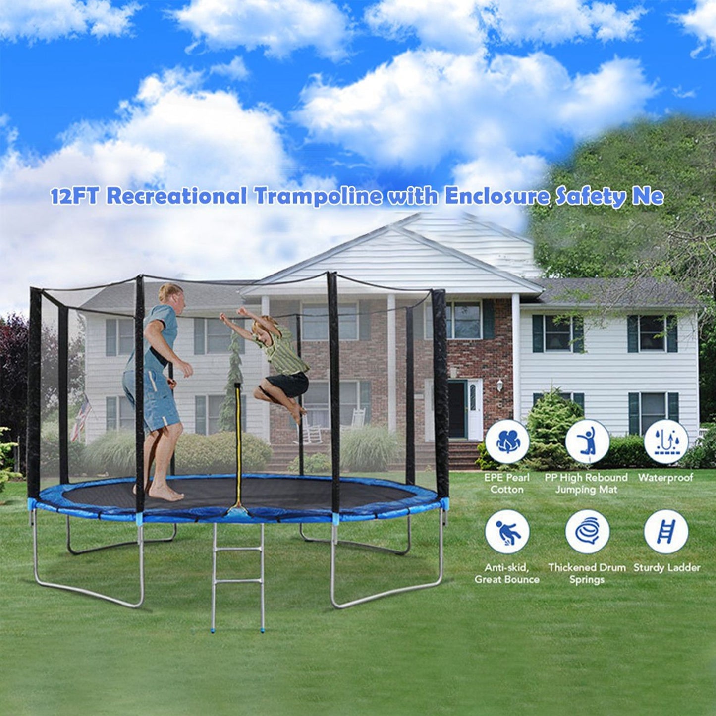 Kids Net Jumping Mat