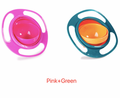 360 Rotate Spill-proof Bowl Dishes