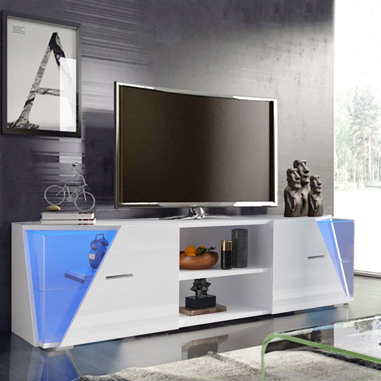 Modern Living Room TV Cabinet Unit