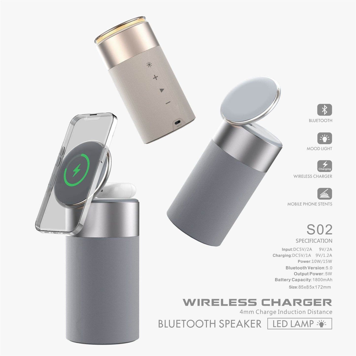 Multi-Function iPhone And AirPods Wireless Charger (3 in 1)