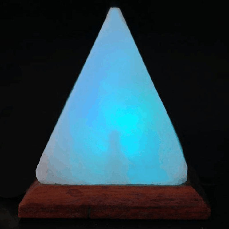 Pyramid-shaped Salt Lamp