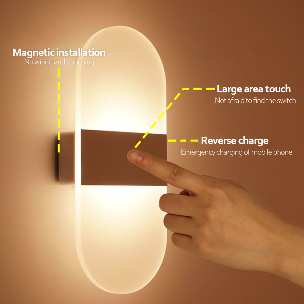 USB Rechargeable Wall Lights / Motion Sensor Lighting /Wall Lamp