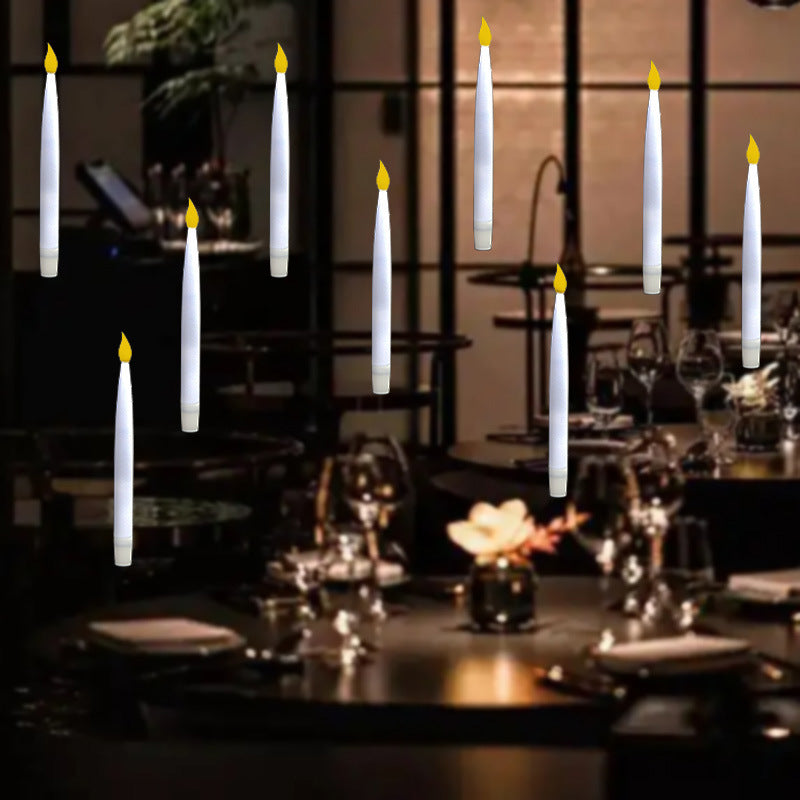 Flameless Candles With Magic Wand