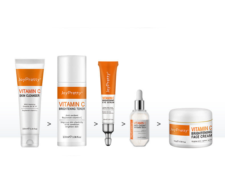 Vitamin C Cream & Serum for Skin Brightening