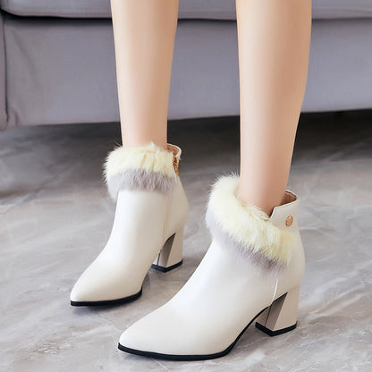 Women Winter Leather Boots
