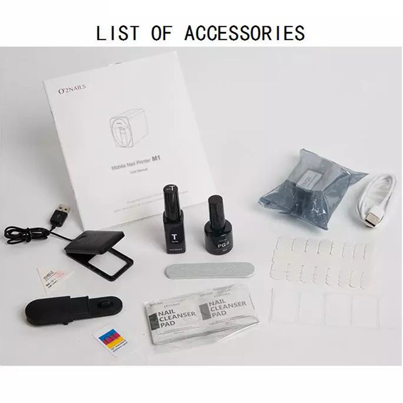 Automatic 3D Nail Colour Printer