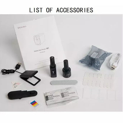 Automatic 3D Nail Colour Printer