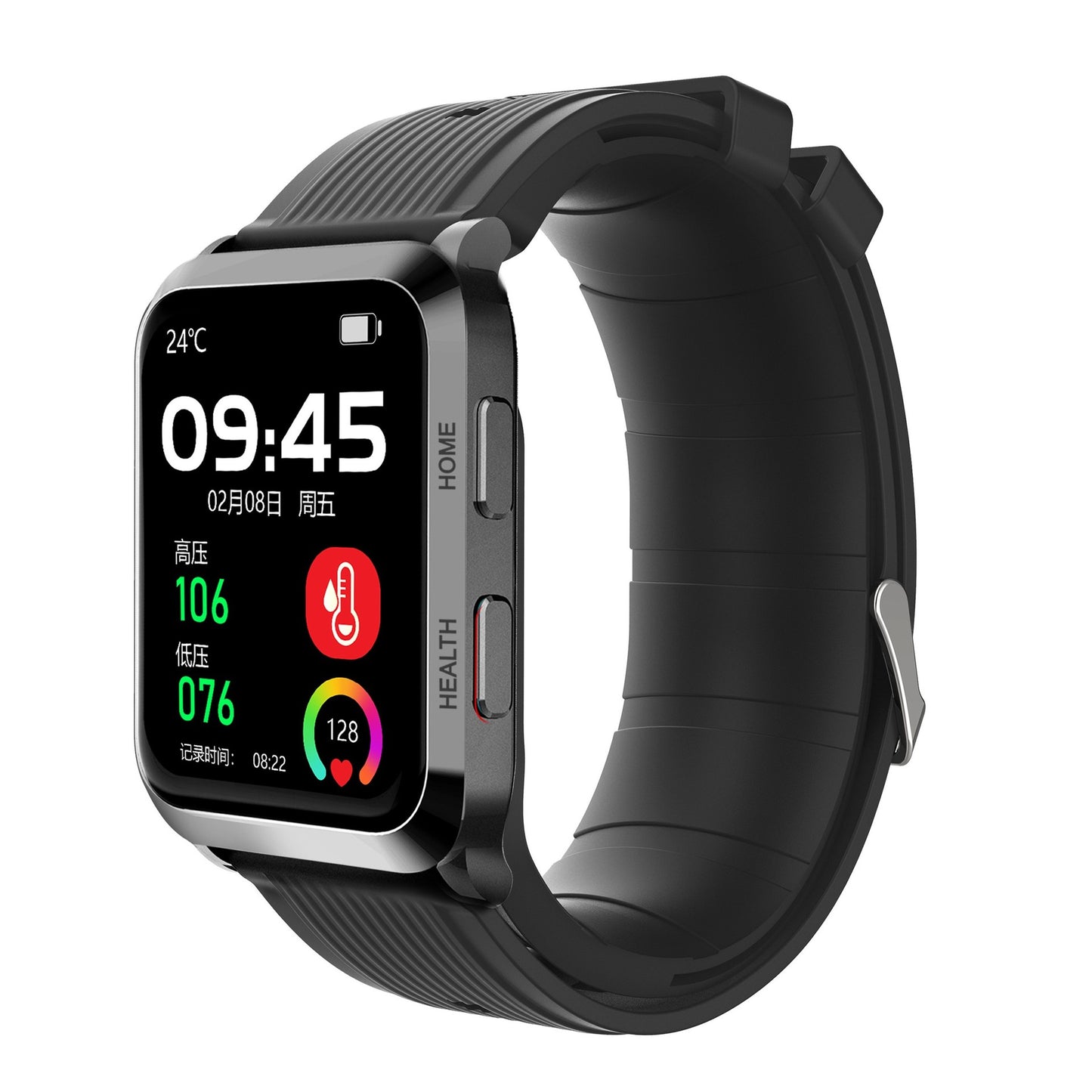 S6T Smart Watch for Gym _ Blood Pressure/ Heart Rate /Blood Oxygen Measurement