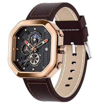 Men's Premium Square Business Watch