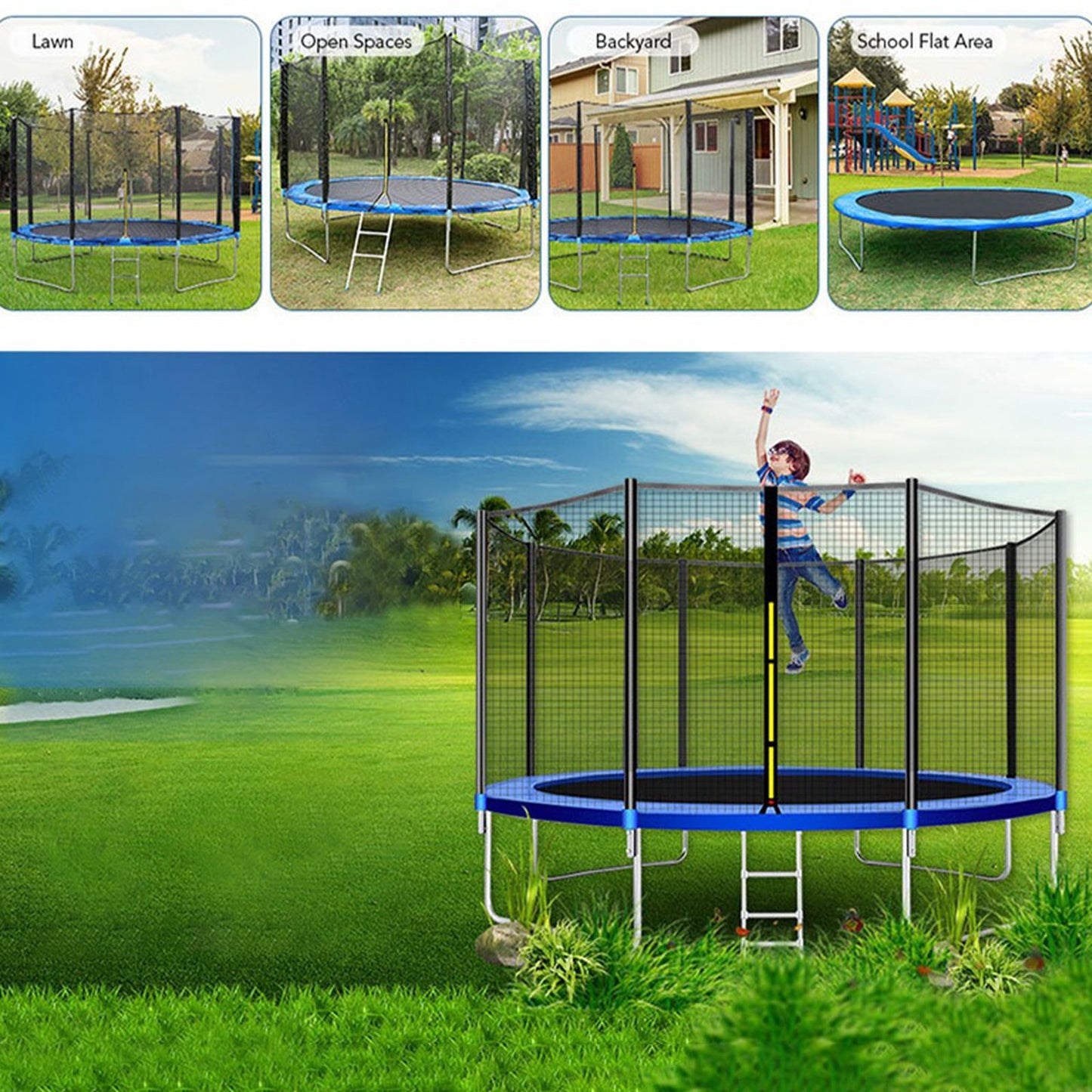 Kids Net Jumping Mat