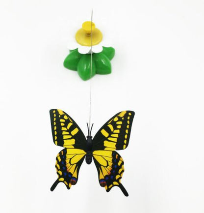 Electric Rotating Flowers & Butterflies for Cats
