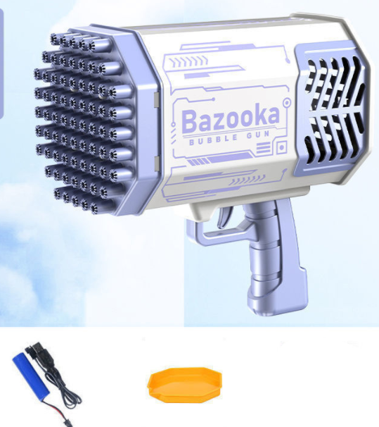 Bubble Blower Gun with Light