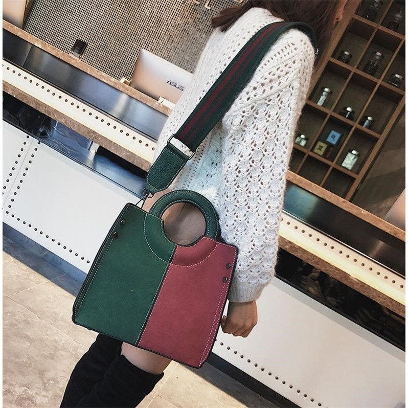 Vintage Patchwork Women Handbag
