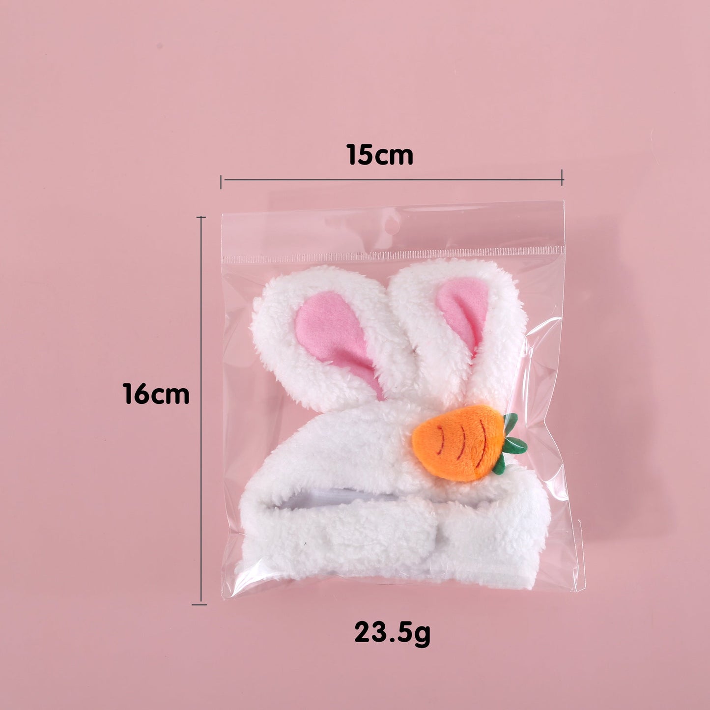 Plush Rabbit Ears for Pets