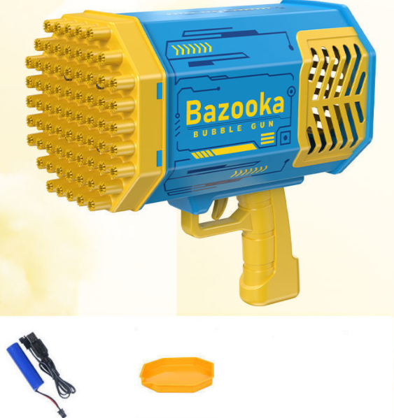 Bubble Blower Gun with Light