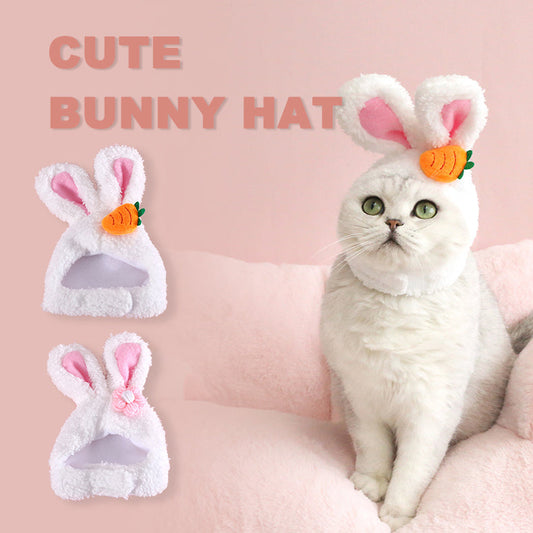 Plush Rabbit Ears for Pets
